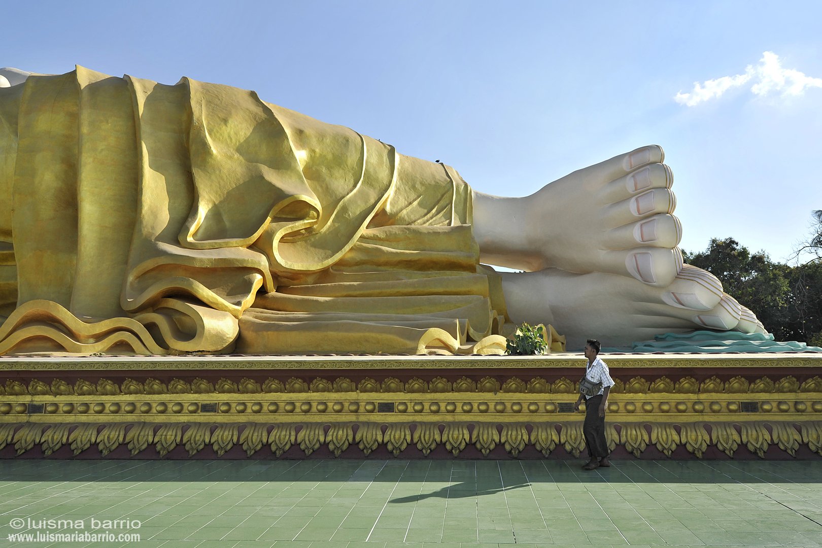 buda gigante myanmar birmania